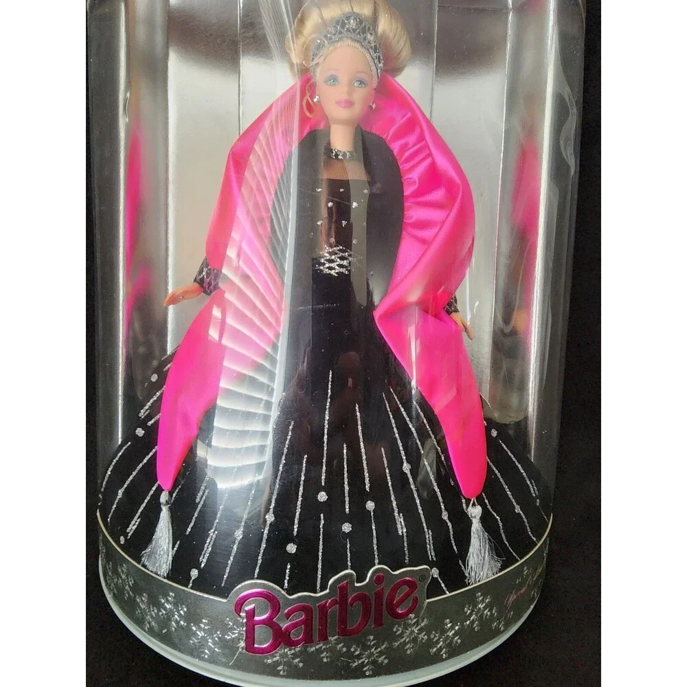 Mattel *Special Edition* Happy Holidays Barbie ~ 1998 **LOOK** at her Eyes!